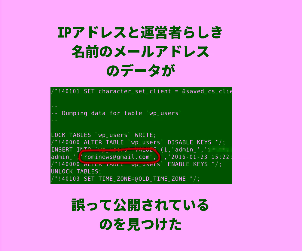 漫画村のデータベースから星野ロミのメールアドレスを発見
